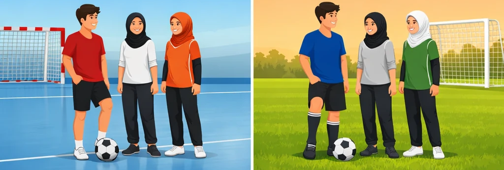 تفاوت فوتبال و فوتسال